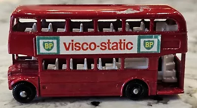 Matchbox #5 London Routemaster Bus BP Visco-static Red • $0.99