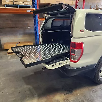 Aluminium Tub Slider Pull Out Tray For Dual Cab Utes Suits Ranger Hilux Triton • $949