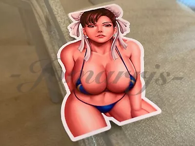 $6.49 • Buy Street Fighter - Anime - Chun Li Bikini Sun Fun Sticker Decal Vinyl #1