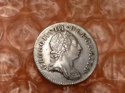 Original 1762/1 Overdate George III Colonial Silver Maundy Threepence Rare #2 • $89.99