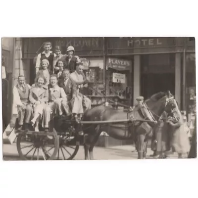 PORTOBELLO Edinburgh People On Horse & Cart RP Postcard Unused • £5.99