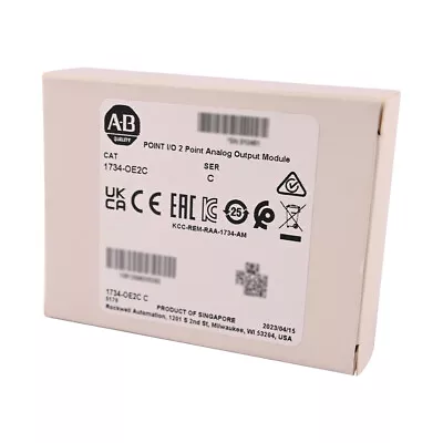 Allen-Bradley 1734-OE2C POINT I/O 2 Point Analog Output Module 1734OE2C US • $128.46