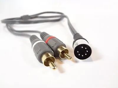 Clairmont Cable Bang & Olufsen 7-pin DIN Dual RCA Cable • $10