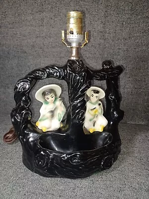 MID CENTURY MODERN ASIAN CHINESE KITCH 1950s -1960s LAMP  • $25