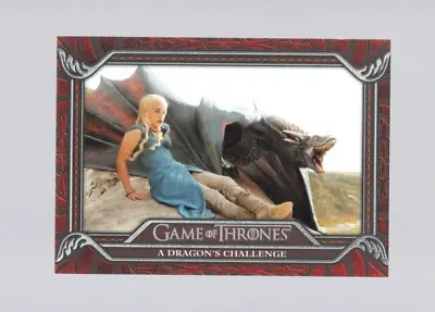 Game Of Thrones Arts & Images Saga Of Daenerys Targaryen #dt26 Dragons Challenge • $1.99