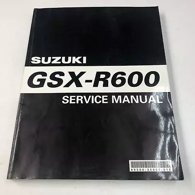 $35.15 • Buy Suzuki GSX-R600 Service Manual Repair Book OEM