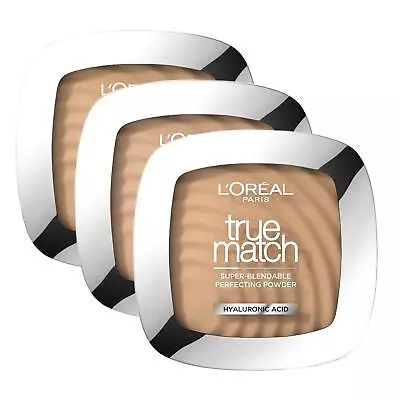 L'Oreal Paris True Match Super Blended Pressed Powder Foundation 2 Or 3 Pack • £17.49