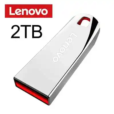 Lenovo USB 3.0 Flash Drive:2TB 1TB 512GB High Speed Metal Pendrive. • $12.49