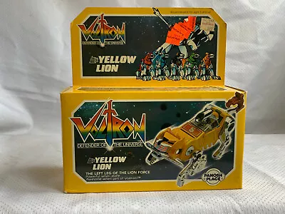 1984 Panosh Place Voltron  YELLOW LION  Action Figure In Factory Sealed Box • $299.95