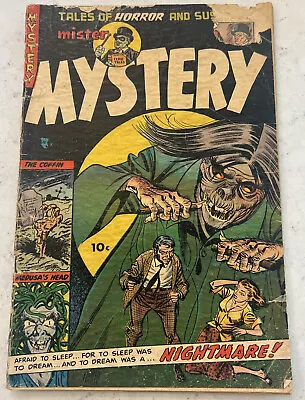 Mister Mystery #15 1954 Aragon Magazines Pre Code Horror Please See All Pics! • $299.99