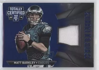 2014 Panini Totally Certified Certified Fabrics Blue /50 Matt Barkley #CF-MB • $8.29