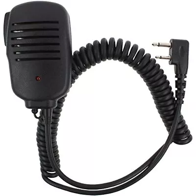 Remote Speaker Mic Microphone PTT For 2pin Two Way Radio Icom Maxon Yaesu Vertex • $17