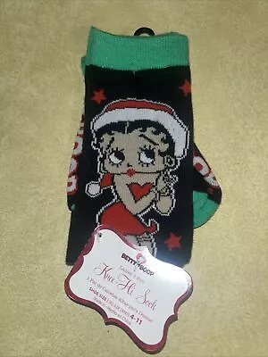 Vintage Betty Boop Knee High Socks • $12