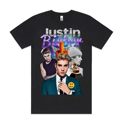 Justin Bieber 02  T-Shirt Family Fan Tee Music Pop • $35