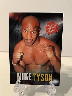 Mike Tyson Program Card From The Tyson-Jones Fight Program 11/28/2020 (RARE!) • $75