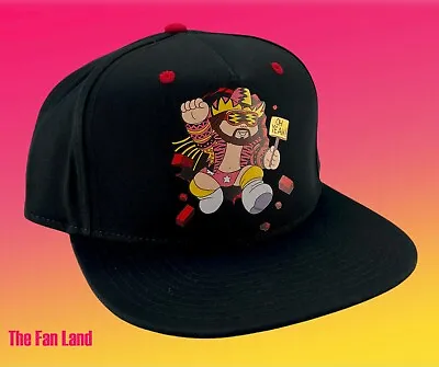 New WWE Garbage Pail Kids Macho Randy Savage Mens Snapback Cap Hat • $29.95