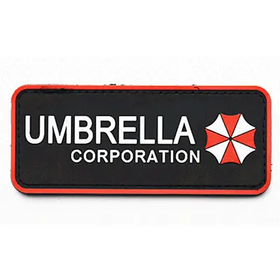 Resident Evil UMBRELLA CORPORATION TACTICAL AIRSOFT PVC BADGE HOOK LOOP PATCH • $7.99