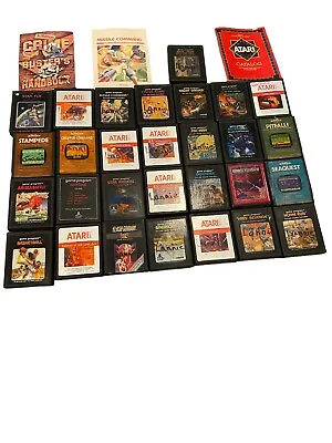 Atari Games One Lot Of 29 Games • $232.95