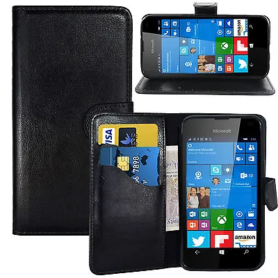 BLACK WALLET CARD SLOT Stand GEL CASE FOR Microsoft NOKIA C32/C22/G11/G21/G50X10 • £3.19