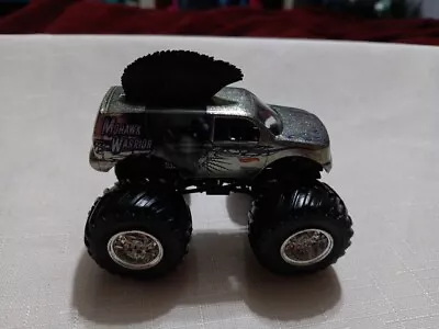 HOT WHEELS MONSTER JAM CHROME MOHAWK WARRIOR DIE-CAST TRUCK Kids Toy • $9.99