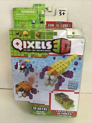 Qixels 3D Refill Alien Strikers For Use With 3D Maker 300 Cubes NEW SEALED • $14