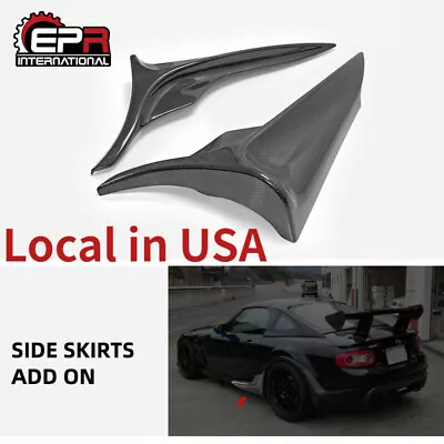 For Mazda MX5 Miata NC 2/3 Side Skirts Deflector Addon IKO Style Carbon Fiber • $309