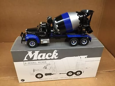 First Gear Mack 1960's B-model Concrete Cement Mixer Truck  First Gear  #19-0028 • $39.95