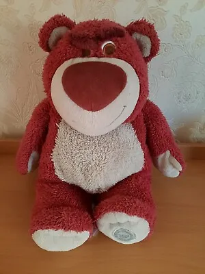 Lotso Huggin Bear Toy Story 3 Disney Store Large Plush 14” Strawberry Scented • £9.99