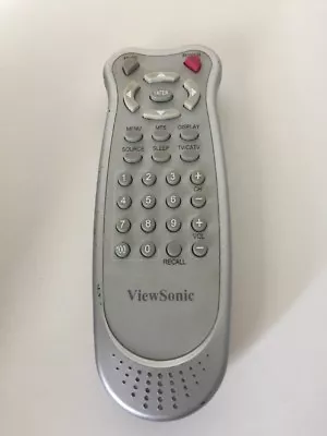 VIEWSONIC Remote Control OEM - GENUINE - SILVER • $8.99