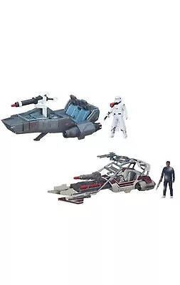 Star Wars The Force Awakens First Order Snowspeeder Desert Landspeeder NEW • £15