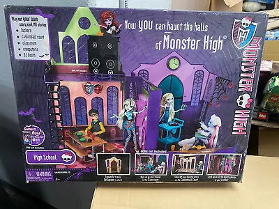 Mattel Monster High High School Playset USED 2012 • $199.95