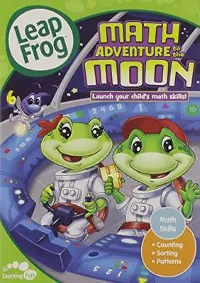 Leapfrog: Math Adventure To The Moon (Includes 26 Bonus Flash Cards) - VERY GOOD • $4.78