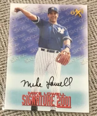 1998 Skybox EX-2001 Mike Lowell Signature Autograph Auto Yankees Marlins • $6.49