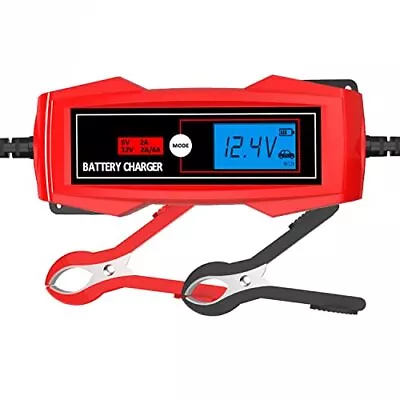 BIG RED TAM4DVLR Torin Portable 6V And 12V 2/4-Amp Trickle Charger/Battery Main • $27.80