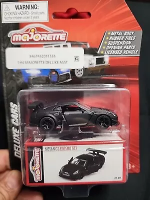 Majorette Deluxe Cars Nissan GT-R Nismo GT3 - Free Shipping • $20