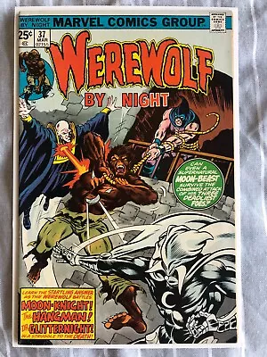 Werewolf By Night 37 (1976) Moon Knight App Cents • £39.99