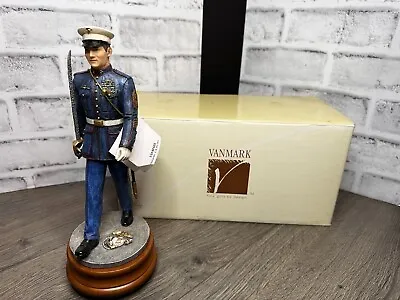 Vintage American Heroes The Few Figurine - US Marine Corps Figure & Music Box • $80