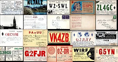 £2.99 • Buy Amateur Radio Reception Reports QSL Cards Worldwide Select From List