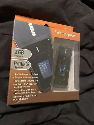 RCA 2GB MP3 Player FM Radio Tuner Flash Drive Style TH1702 NIB • $69.99