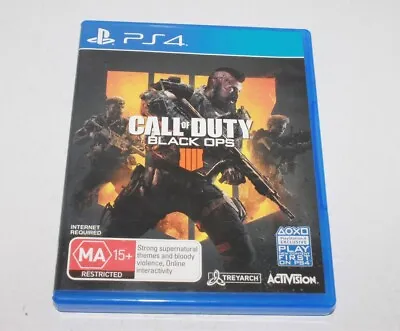 Sony PlayStation 4 Call Of Duty Black Ops IIII PS4 Game • $14.48