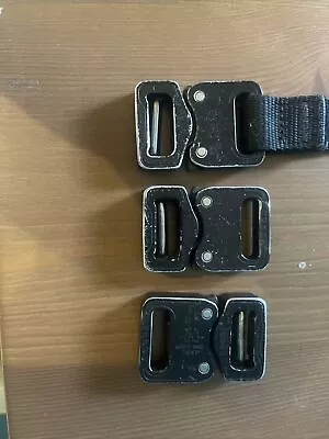 AustriAlpin Cobra Buckle Mat Black ANSI PRO STYLE 3 Buckles • £30