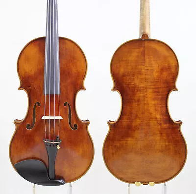 Antique Vanish! Andrea Amati  Viola 16 Inch Copy!  #7881 Deep Warm Tone! • $499