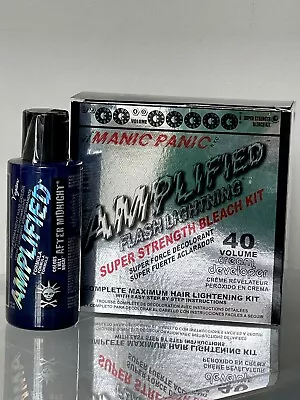 MANIC PANIC AMPLIFIED Semi Permanent Hair Dye & Flash Lightening Bleach Kit NEW • $19.99