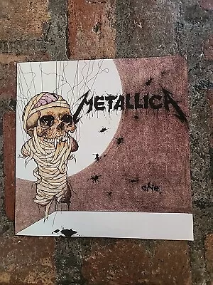 Metallica One UK 1st Pressing 874-067-1 45 Vinyl Record 1988 • $74.99