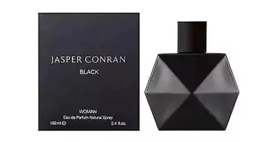 Jasper Conran Black Woman 100ml Eau De Parfum Spray - BRAND NEW SEALED IN BOX • £10