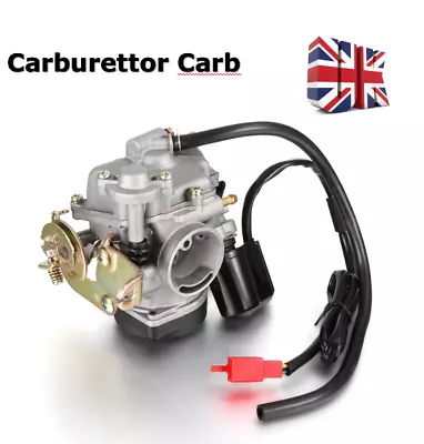 Carburettor For GY6 50CC Moped Scooter Gator 50 Roketa SUNL ATV Carburetor Carb • £15.75