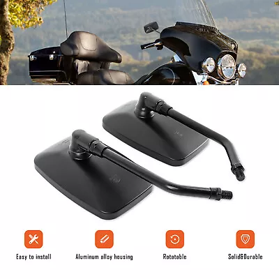 2PCS 10mm Motorcycle Rear View Mirrors For Suzuki Boulevard C50 M109R M50 C90 • $26.99