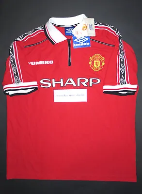 New 1998-1999 Authentic Umbro Manchester United Home Jersey Shirt Kit • $349.99