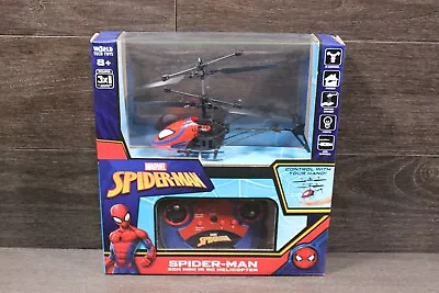 Marvel Spider-Man 2CH Mini IR RC Helicopter -Indoor- Motion Sensor W/USB Charger • $7.48