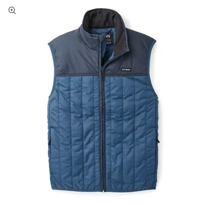 Filson Ultralight Vest Small Blue Wing Teal / Captain’s Blue • $75